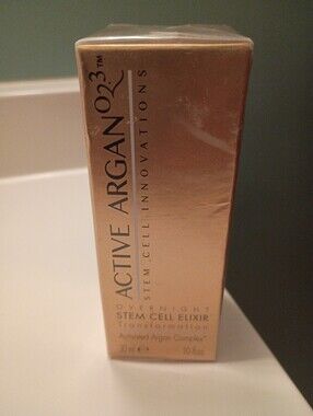 Active Argan O23 Overnight Stem Cell  Elixir Transformation NIB Sealed